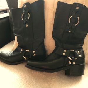 Frye Harness Boots